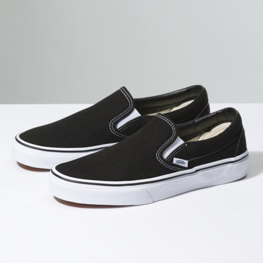 VANS - CLASSIC SLIP-ON | BLACK/WHITE