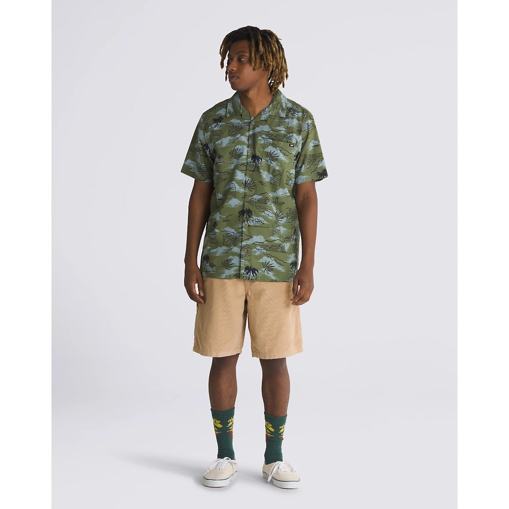 VANS - DAVISTA BUTTONDOWN | OLIVINE