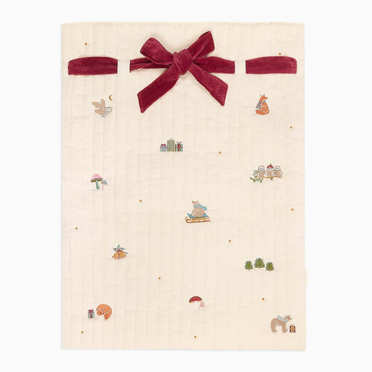 Avery Row Christmas Present Sack - Bear Cub