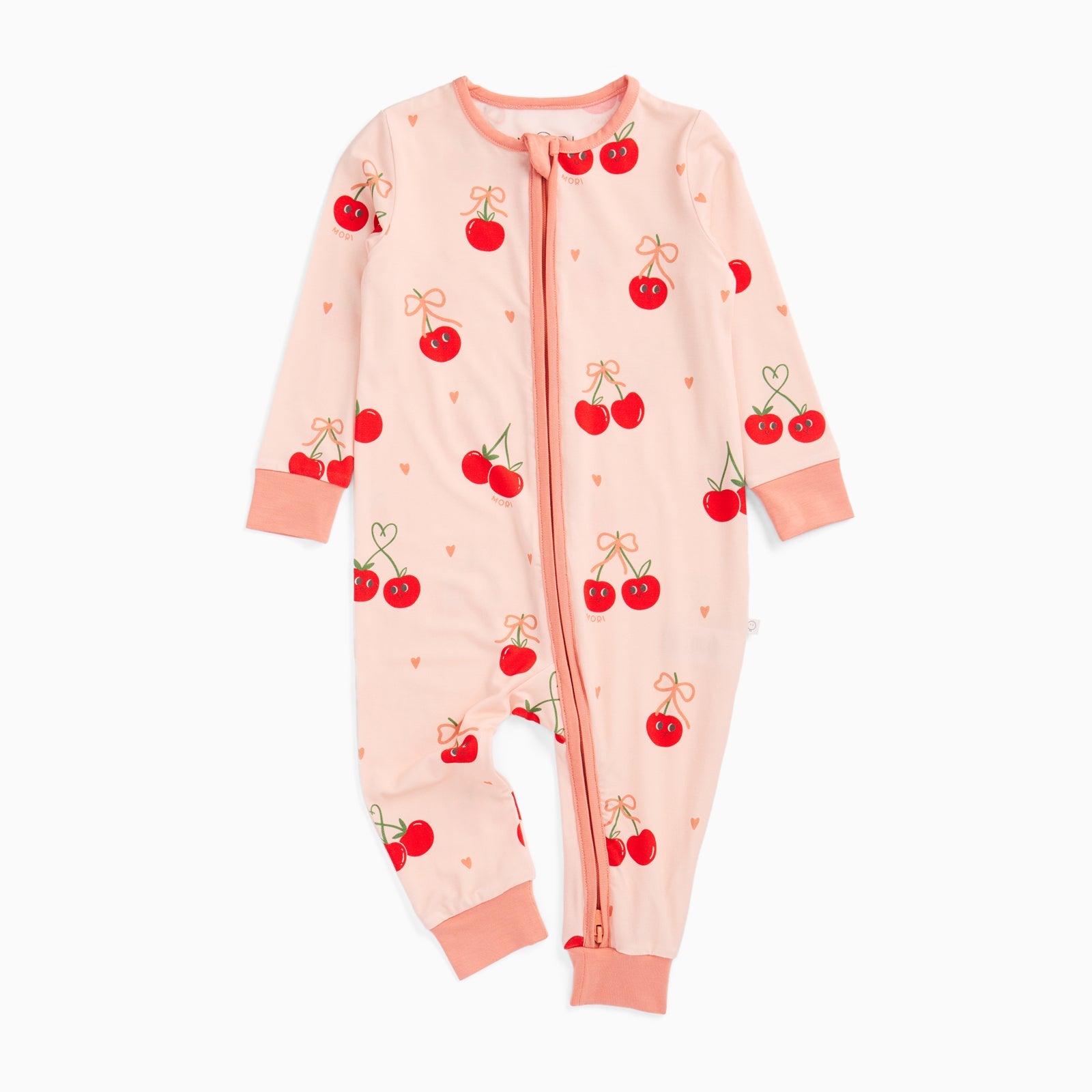 Berry Cherry Clever Zip Sleepsuit