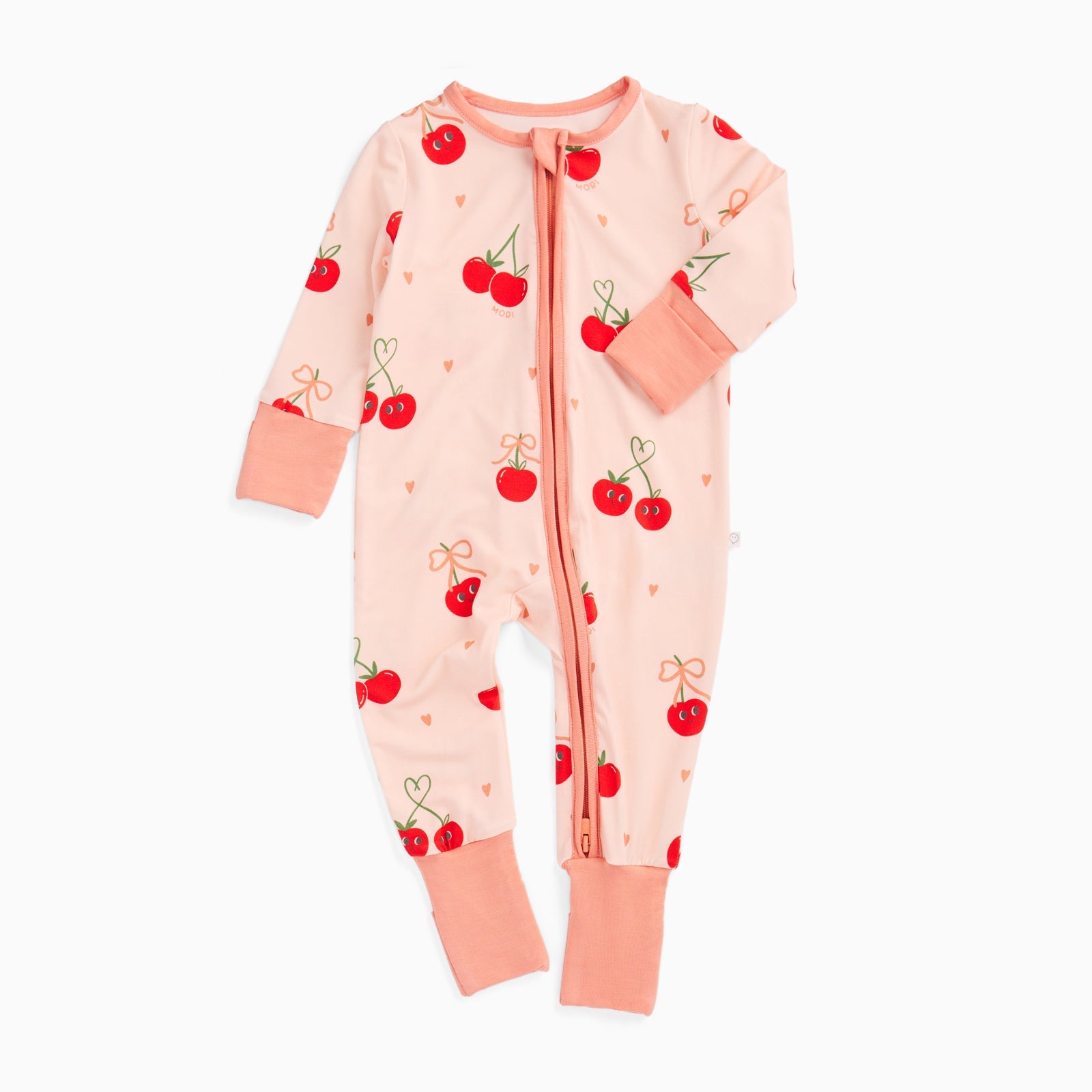 Berry Cherry Clever Zip Sleepsuit