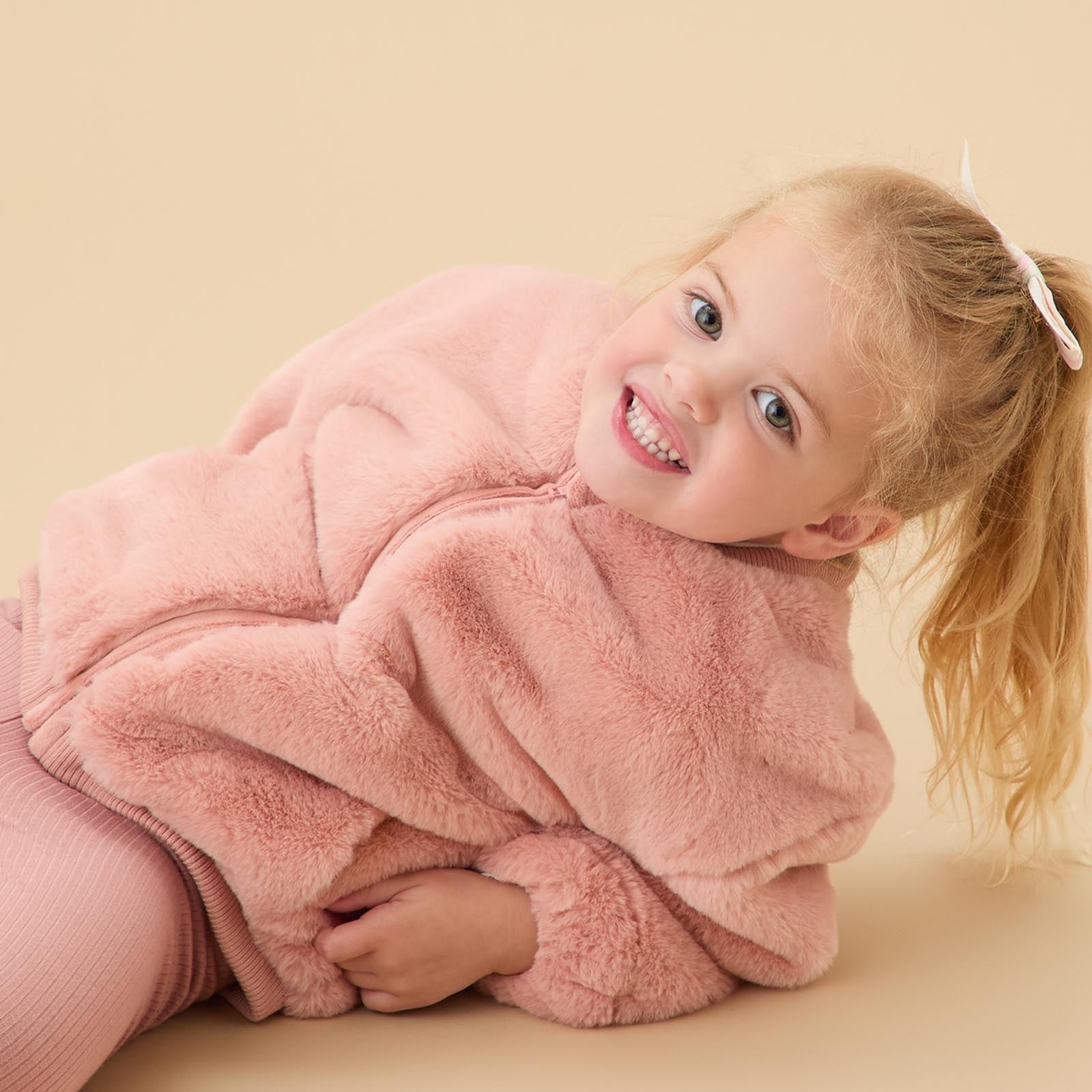 Faux Fur Bomber Jacket