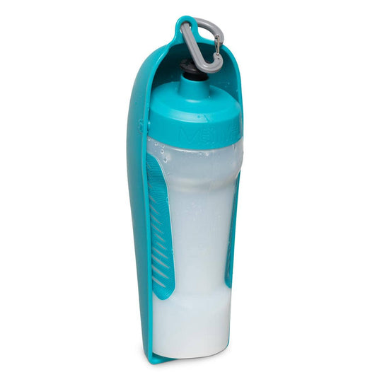 Messy Mutts Travel Water Bottle with Removable Bowl, 16oz