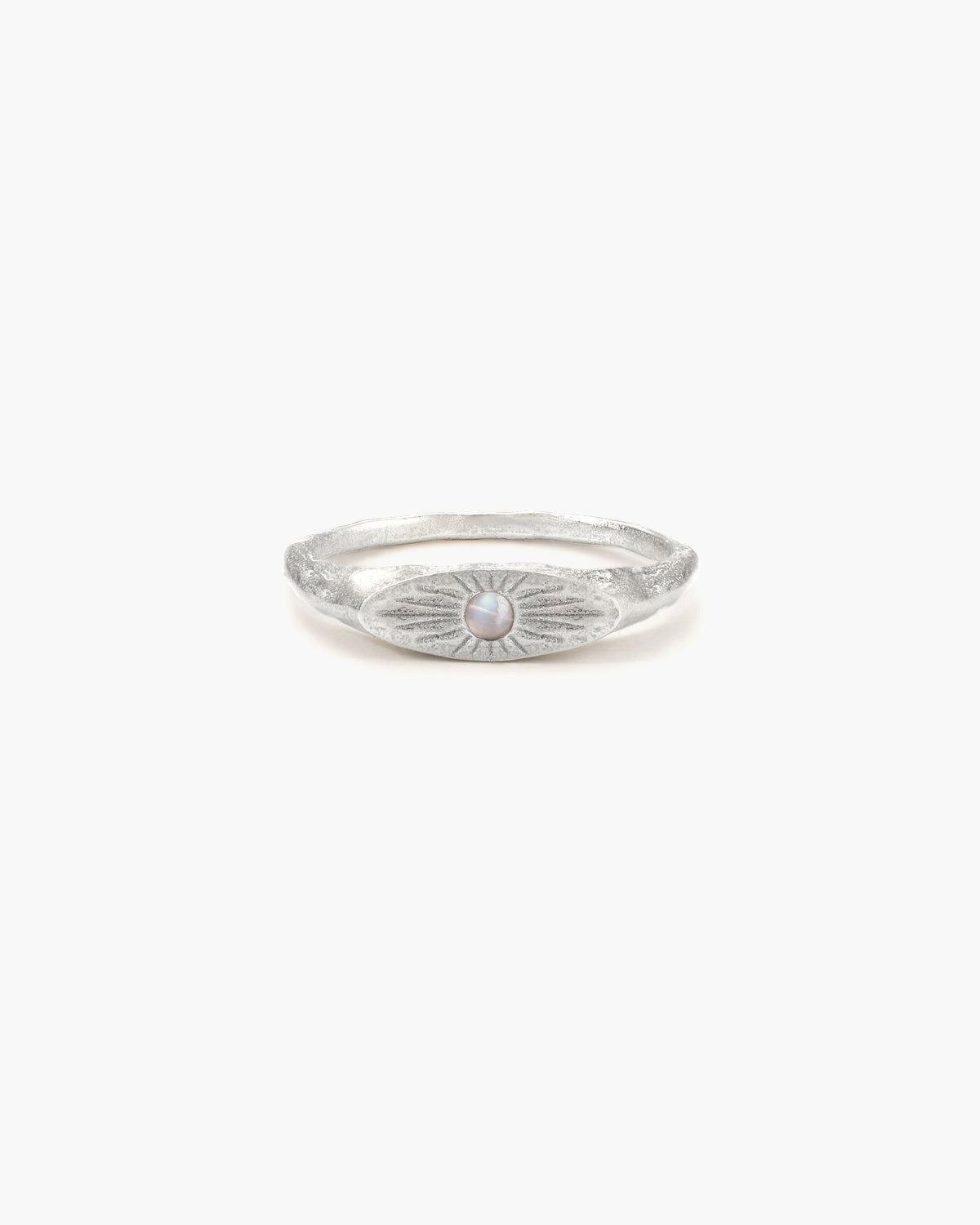Astral Glow Ring in Silver