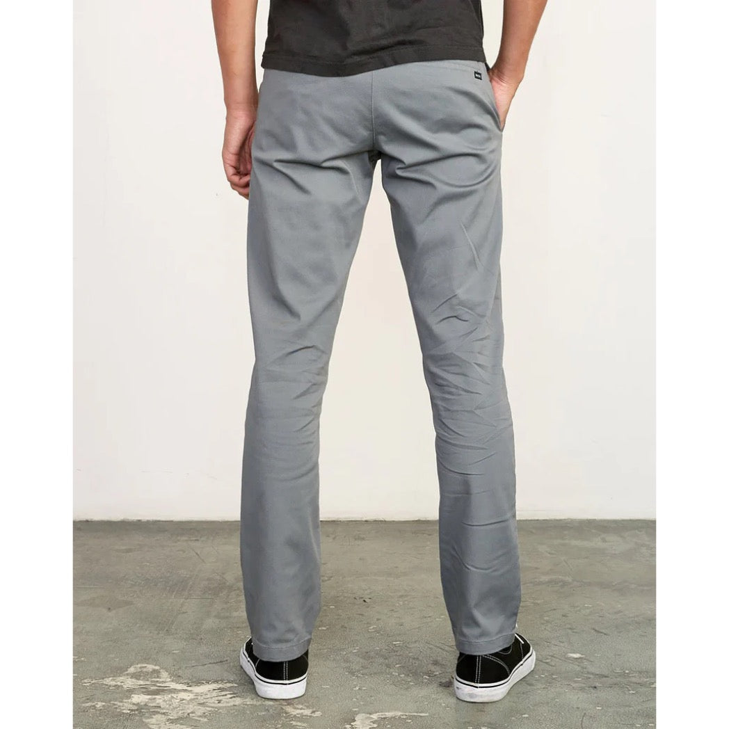 RVCA - WEEKEND STRETCH STRAIGHT FIT PANT | SMOKE