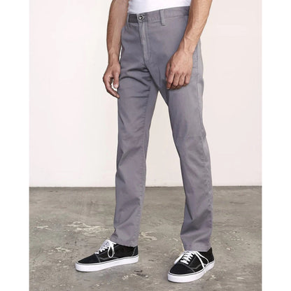 RVCA - WEEKEND STRETCH STRAIGHT FIT PANT | SMOKE