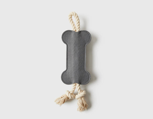 Jax & Bones Hitch and Bone Rope Dog Toy 12"