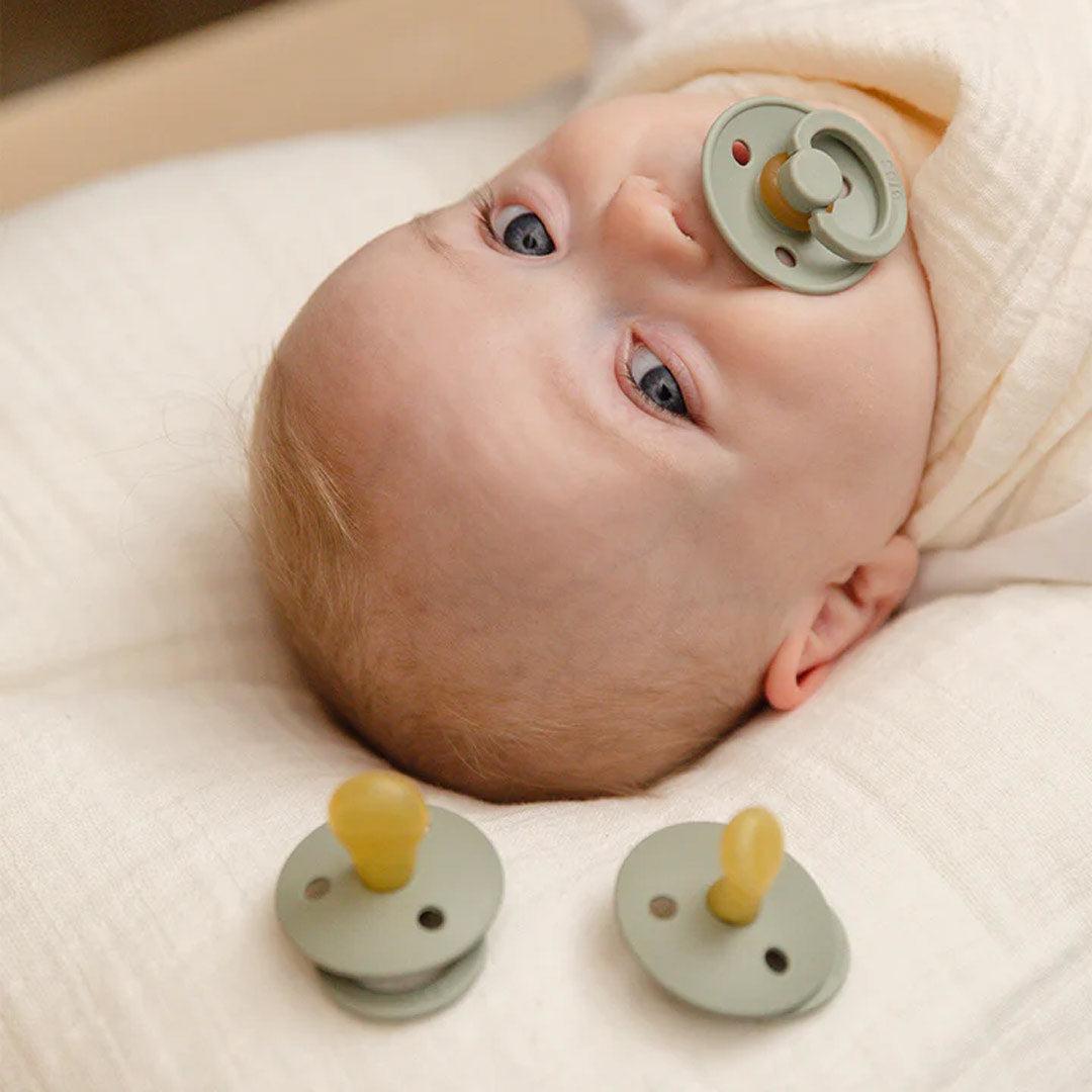 BIBS Try-It Colour Pacifiers - 3 Pack - Ivory