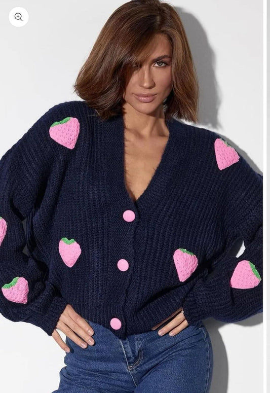 Blue Cardigans One Size