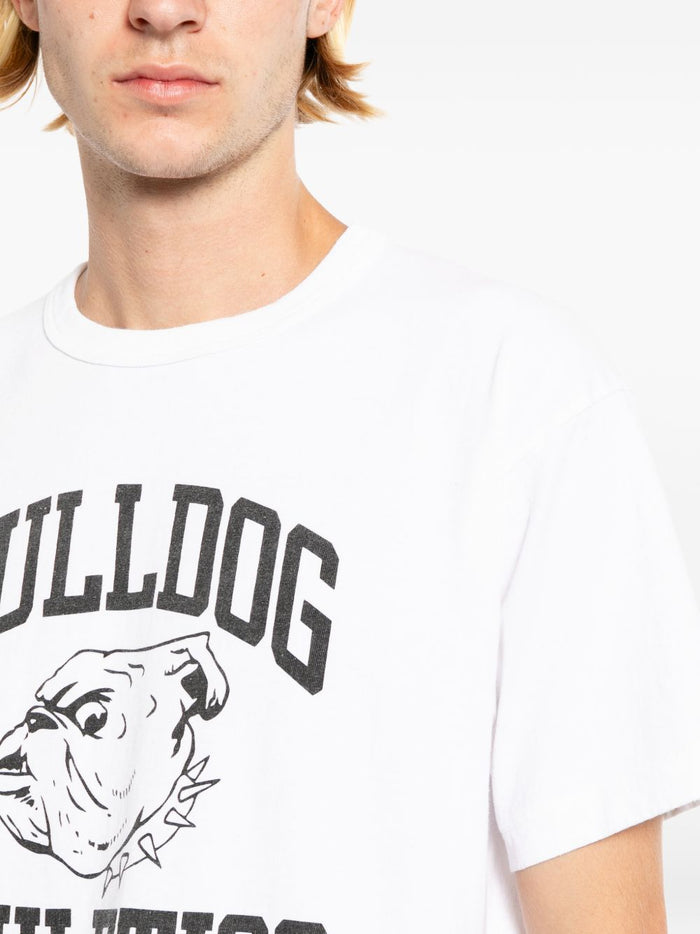 bulldog printed T-shirt