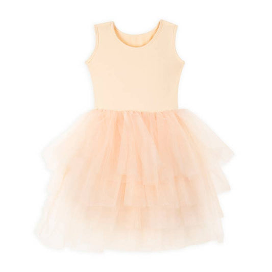 Apricot tutu dress