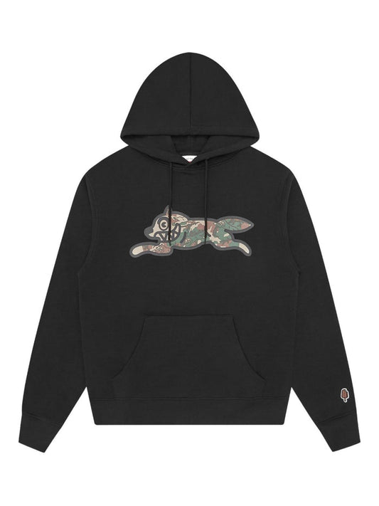 camouflage-print hoodie