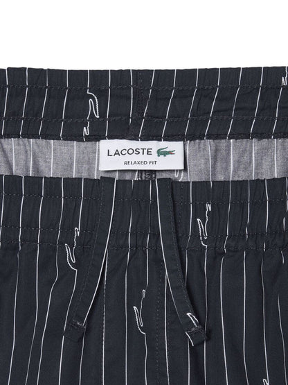 crocodile-print shorts