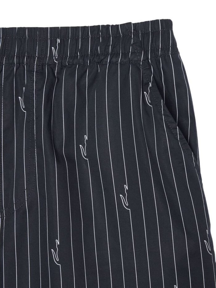 crocodile-print shorts