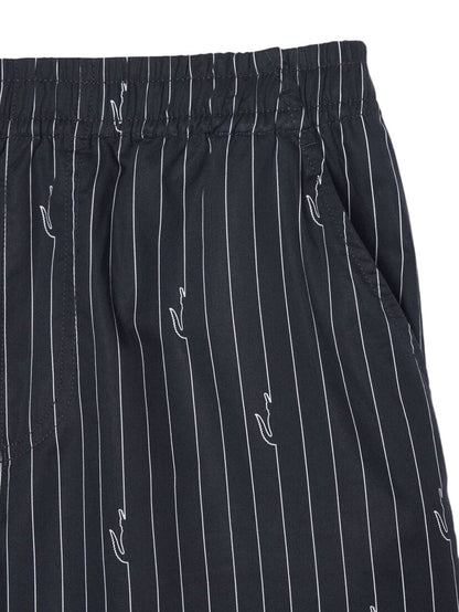 crocodile-print shorts
