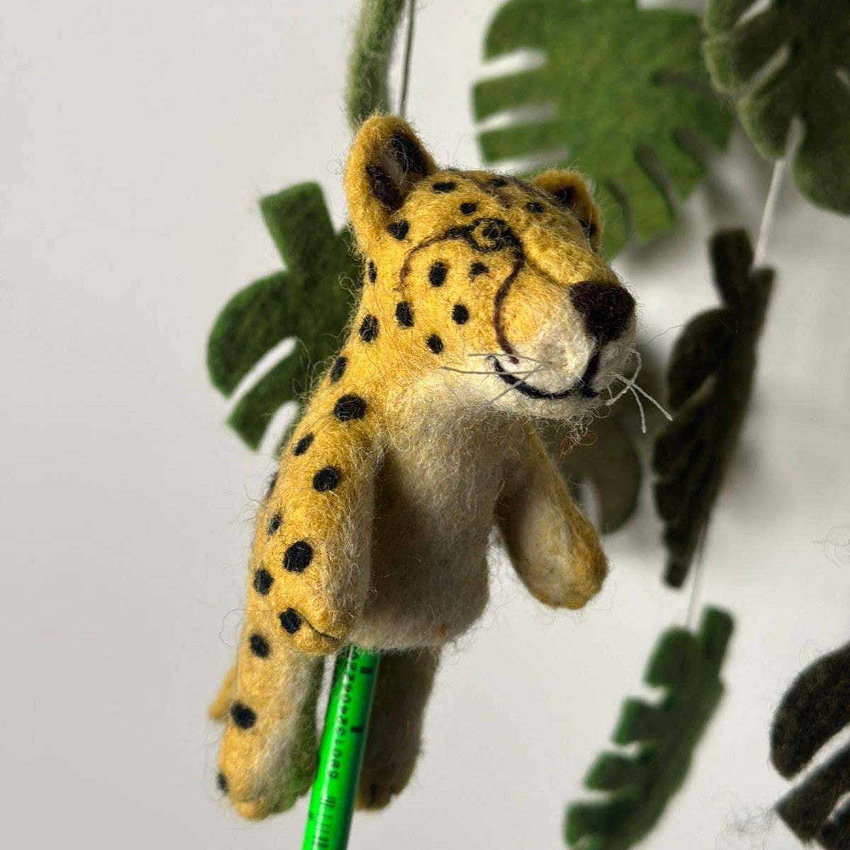 Cheetah Finger Puppet