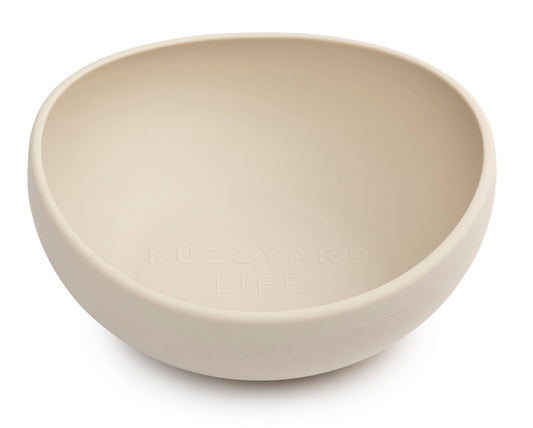 FuzzYard Life Silicone Bowl - Sandstone S