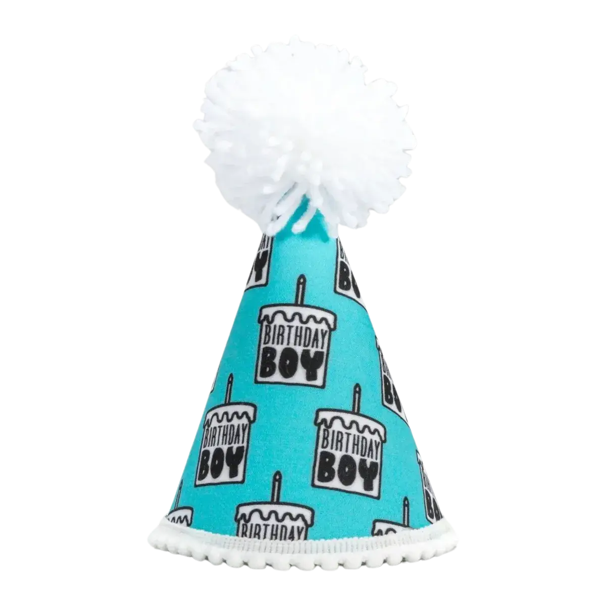Pup Party Hats - Birthday Boy Black Ink Party Hat