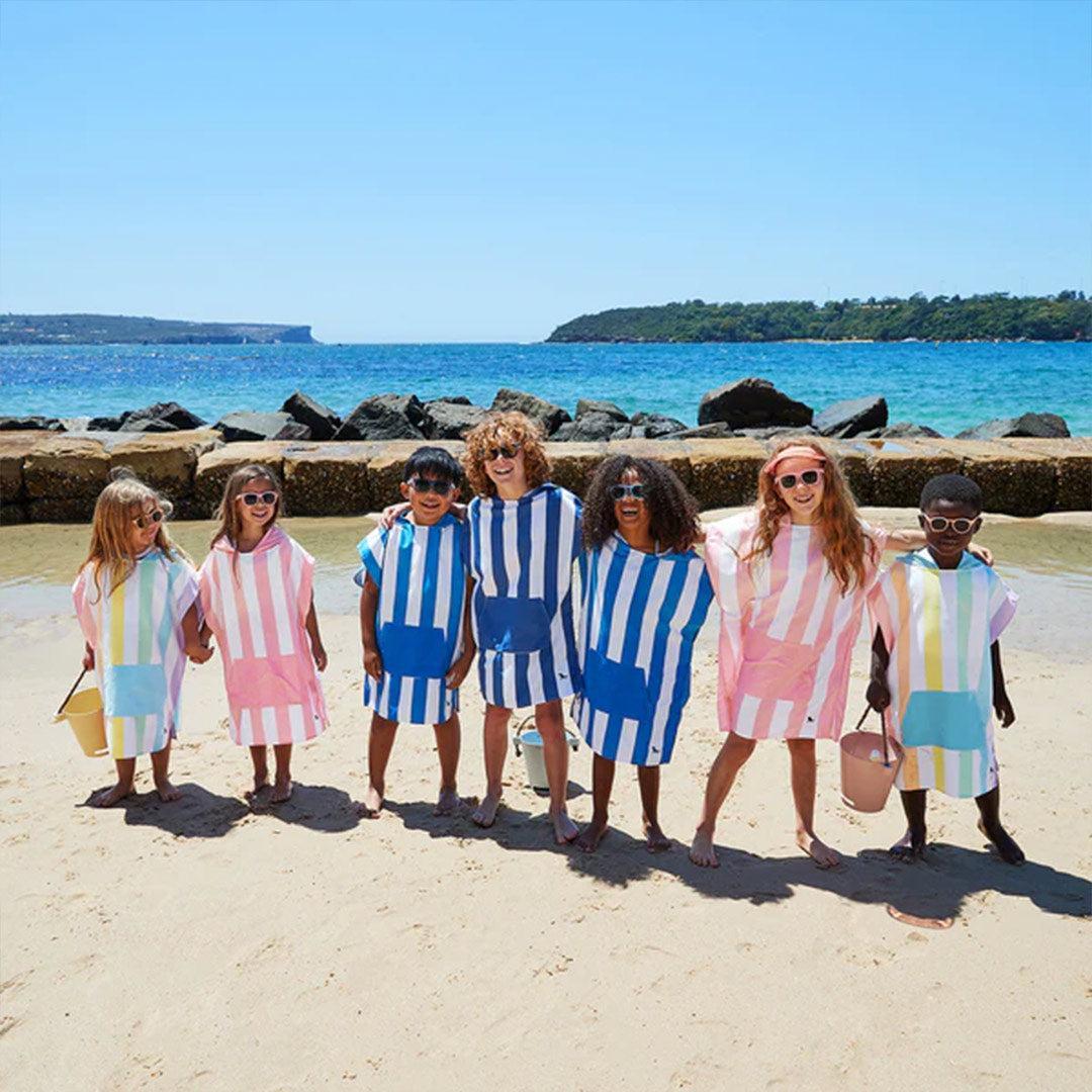 Dock & Bay Kid's Beach Poncho - Whitsunday Blue