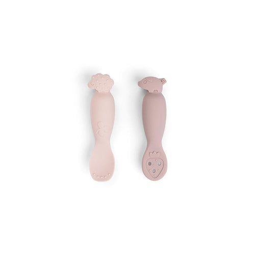 Done By Deer Learning Spoon Set - Tiny Farm Powder