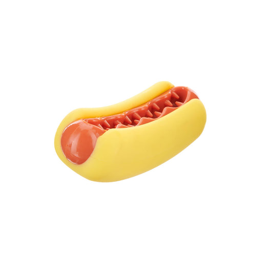 BARK Super Chewer Treat Meat Hot Dog Dog Chew Toy M