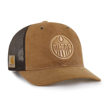 Edmonton Oilers Carhartt Dyed '47 TRUCKER Relaxed Fit