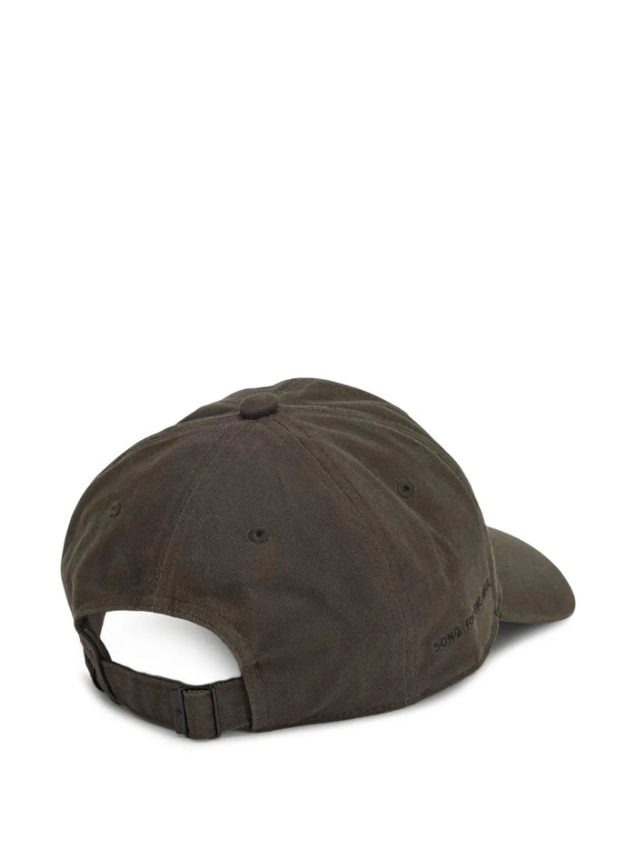 embroidered-logo baseball cap