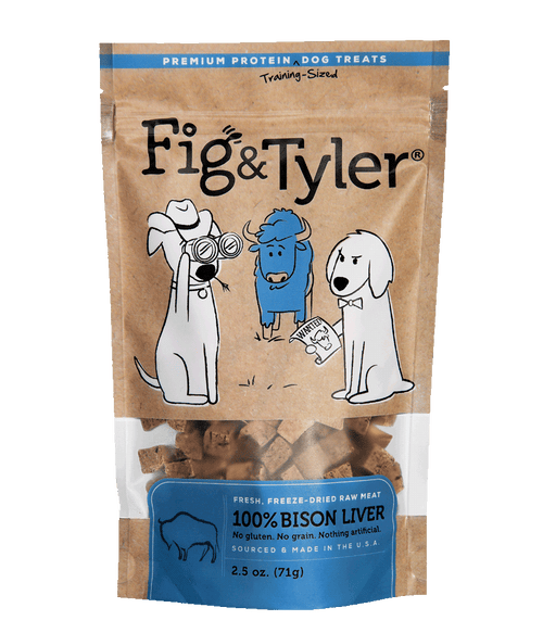 Fig & Tyler - Freeze-Dried Bison Liver Morsels