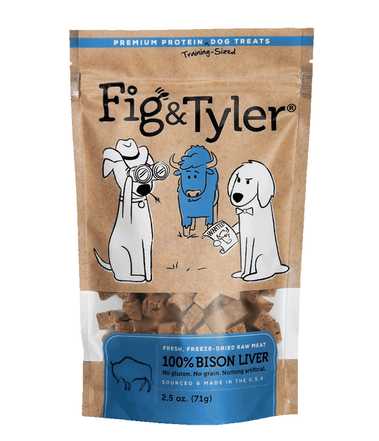 Fig & Tyler - Freeze-Dried Bison Liver Morsels