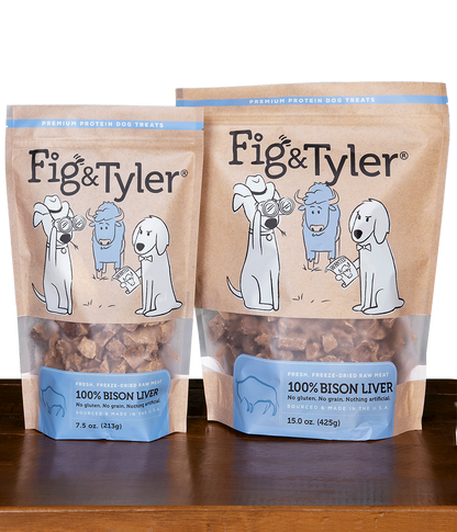 Fig & Tyler - Freeze-Dried Bison Liver Morsels