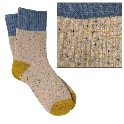 Camila Cozy Knit Colorblock Socks