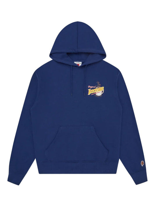 graphic-print hoodie