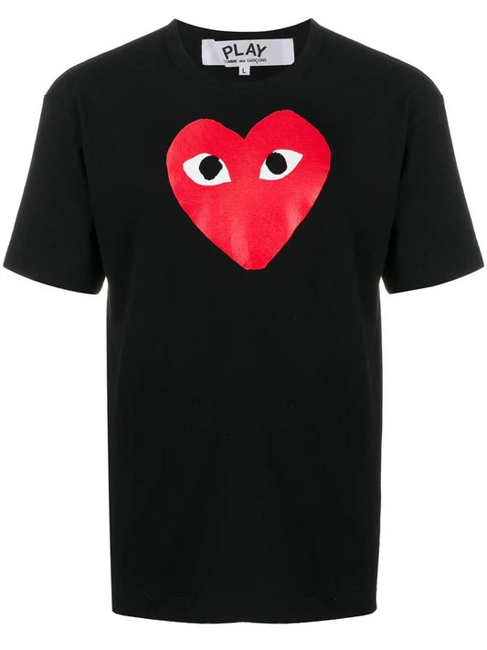 Heart-Print T-Shirt