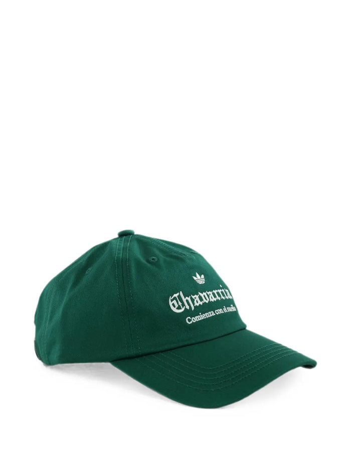 logo-embroidered baseball cap