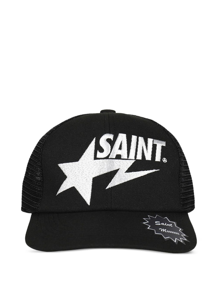 logo embroidered cap