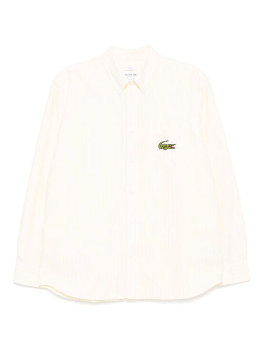 logo-patch shirt