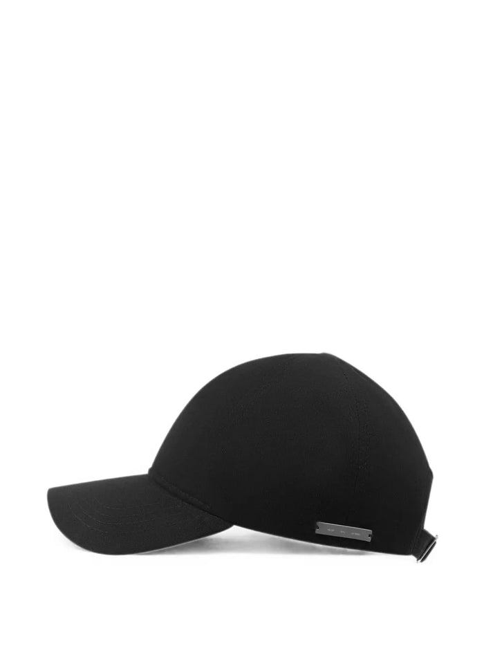 logo-plaque baseball cap