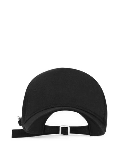 logo-plaque baseball cap