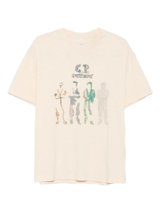 logo-print T-shirt