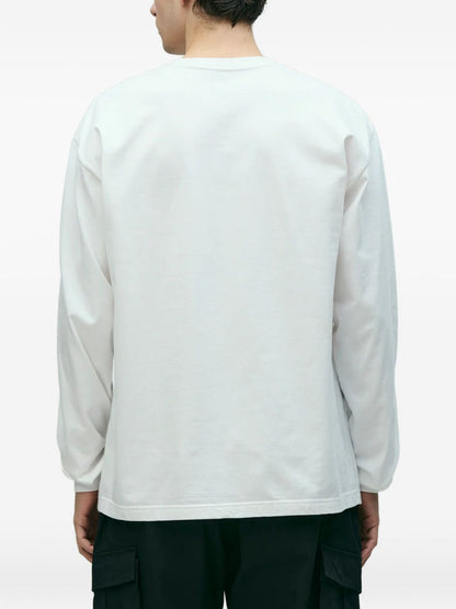 long-sleeve crew-neck T-shirt