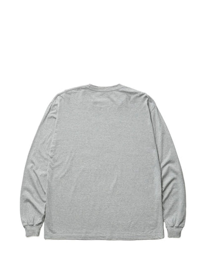 long-sleeve crewneck T-shirt
