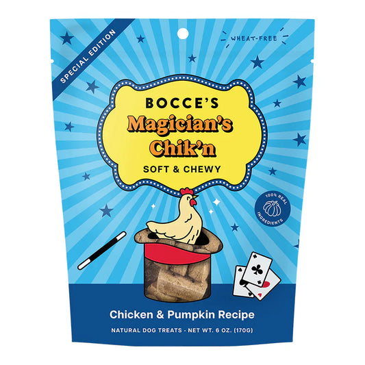 Bocce's Bakery Magician’s Chick’n Dog Treats - Circus Collection