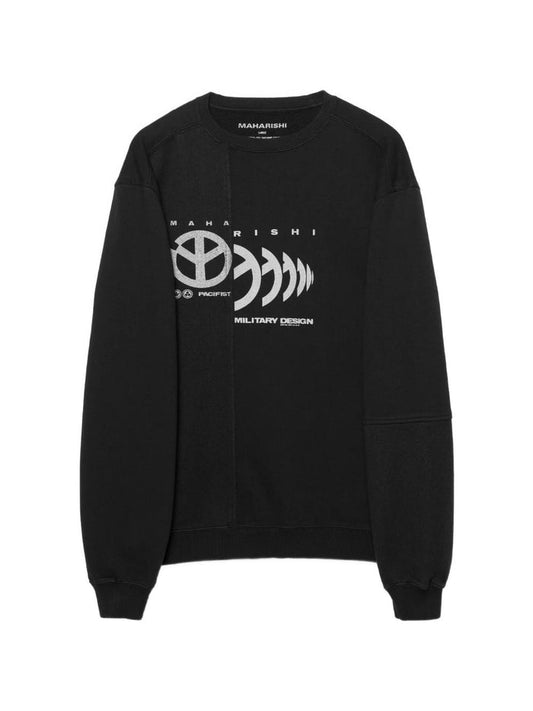 Maha logo-print panelled sweater