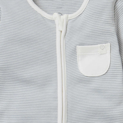 Baby Milestone & Clever Zip Sleepsuit Gift Set