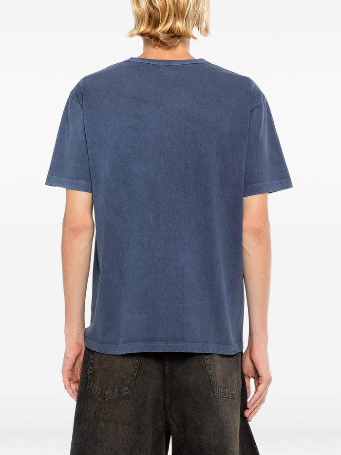 patch-pocket washed T-shirt
