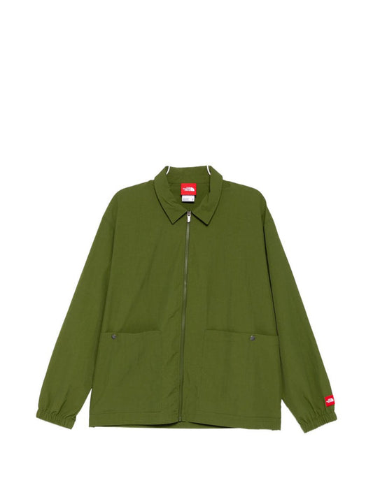 Red Box Nylon Long-Sleeve Shirt