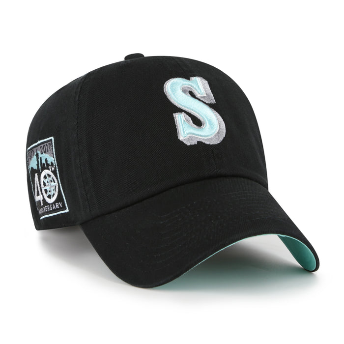 Seattle Mariners Cooperstown Black Mint '47 CLEAN UP