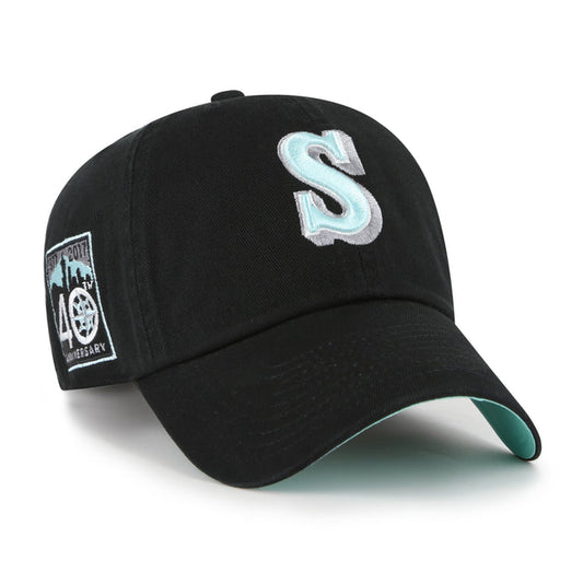 Seattle Mariners Cooperstown Black Mint '47 CLEAN UP