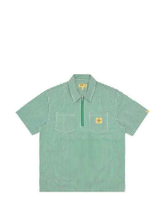 striped polo shirt
