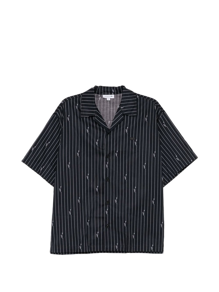 striped twill shirt